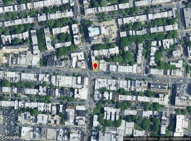  1295 Fulton St, Brooklyn, NY Parcel Map