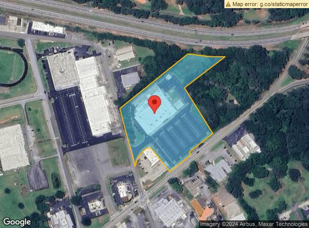  1025 E Spring St, Monroe, GA Parcel Map