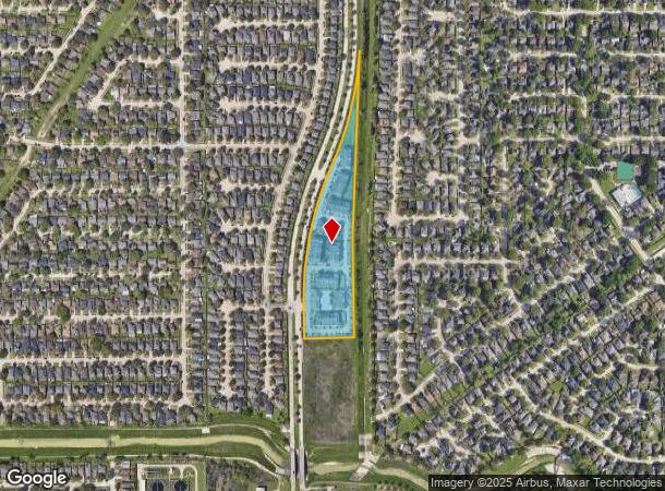  6700 Queenston Blvd, Houston, TX Parcel Map