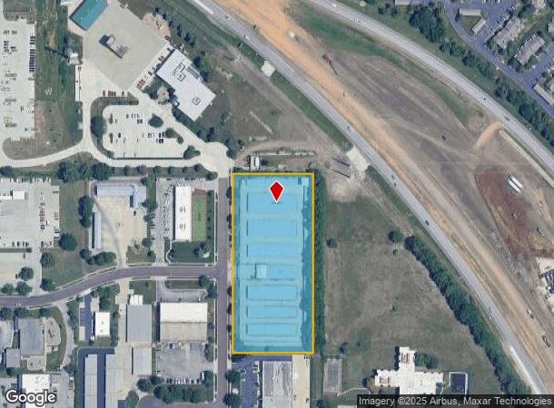  12501 Hemlock St, Overland Park, KS Parcel Map