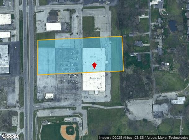 820 N Coliseum Blvd, Fort Wayne, IN Parcel Map
