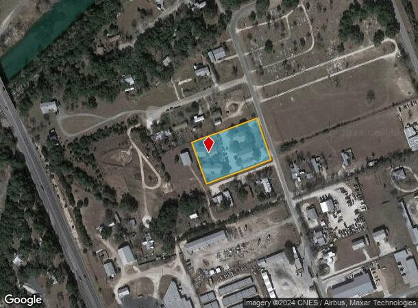  525 Jones Ave, Blanco, TX Parcel Map