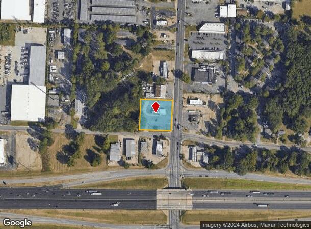  7610 Geyer Springs Rd, Little Rock, AR Parcel Map