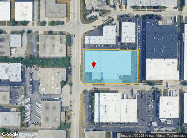 751 N Rohlwing Rd, Itasca, IL Parcel Map