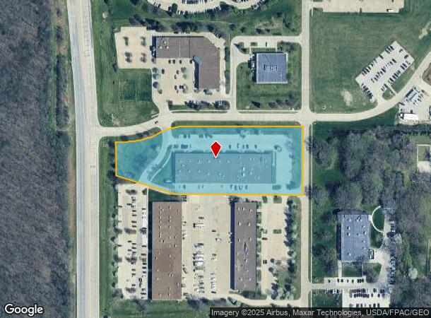  6100 Thornton Ave, Des Moines, IA Parcel Map