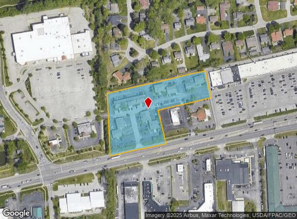 6800 W Central Ave, Toledo, OH Parcel Map