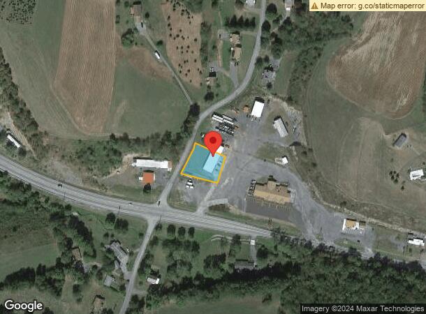  1654 Quaker Valley Rd, New Paris, PA Parcel Map