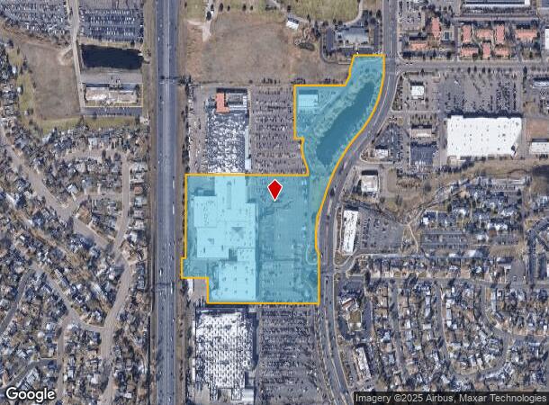  10001 Grant St, Thornton, CO Parcel Map