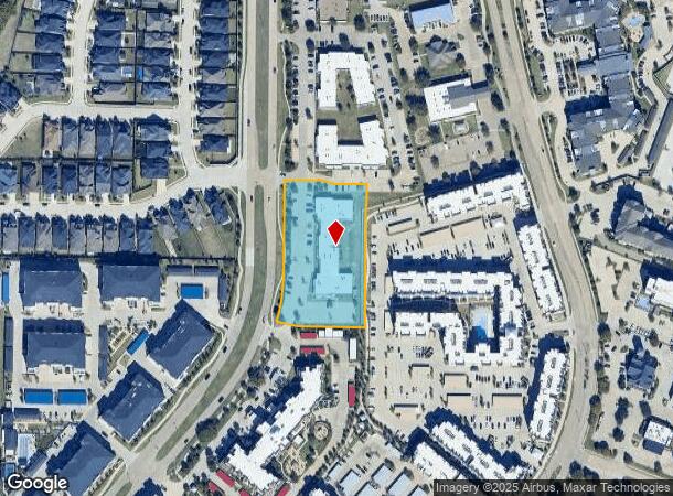 740 N Watters Rd, Allen, TX Parcel Map