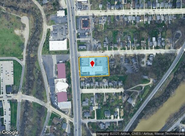  2940 N Clinton St, Fort Wayne, IN Parcel Map