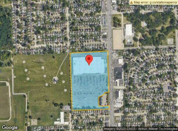  3710 Dix Hwy, Lincoln Park, MI Parcel Map