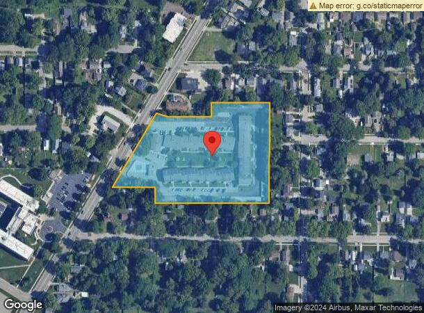  3031 S Washington Ave, Lansing, MI Parcel Map