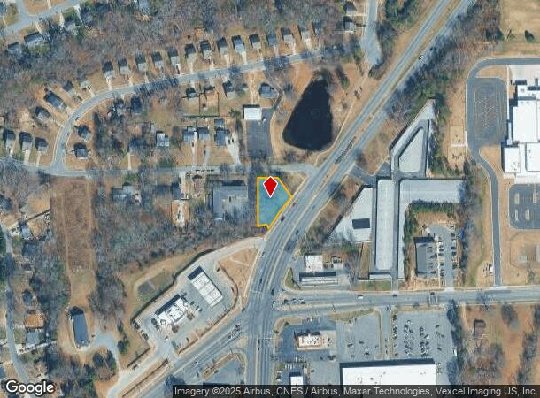  2332 E W T Harris Blvd, Charlotte, NC Parcel Map