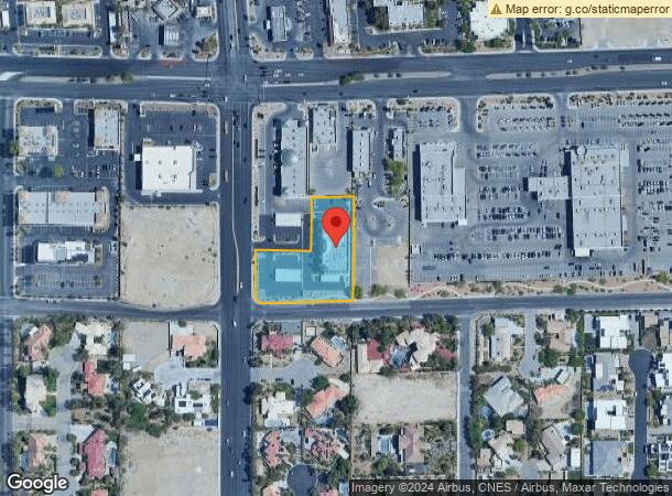  7785 W Sahara Ave, Las Vegas, NV Parcel Map