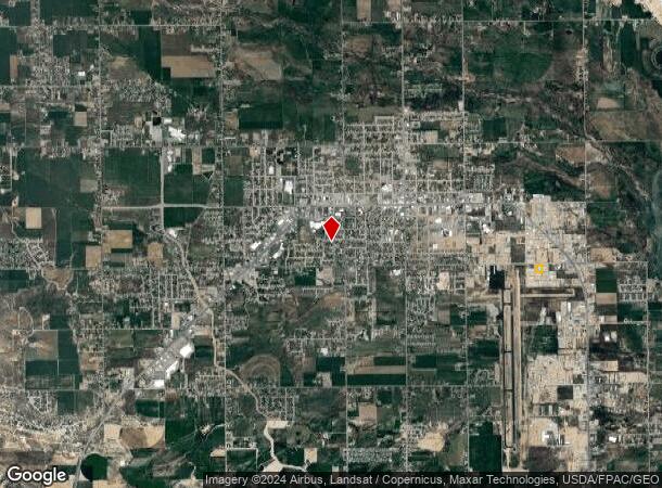  535 S Charles Lindbergh Dr, Vernal, UT Parcel Map