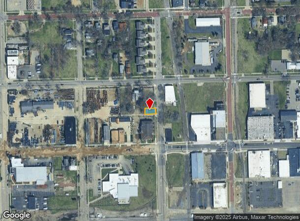  617 N Pitcher St, Kalamazoo, MI Parcel Map