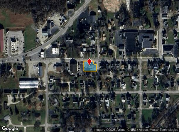  913 W State St, Albany, IN Parcel Map