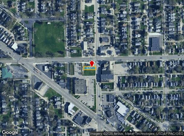  808 E Broadway St, Toledo, OH Parcel Map