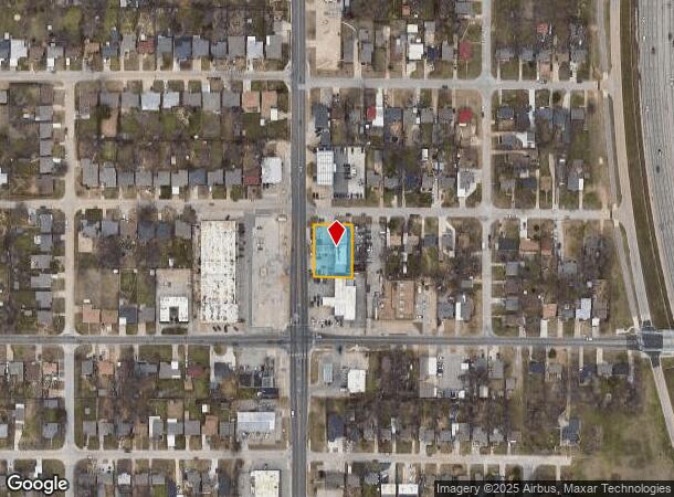  1720 N Portland Ave, Oklahoma City, OK Parcel Map