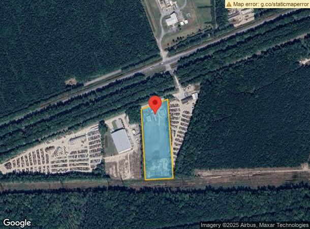  5411 W Military Hwy, Chesapeake, VA Parcel Map