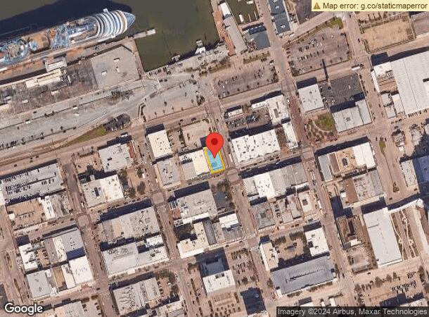  2202 Strand St, Galveston, TX Parcel Map