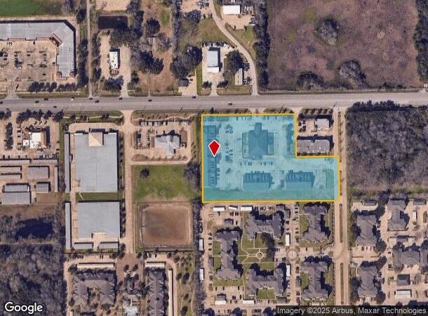  7924 Broadway St, Pearland, TX Parcel Map