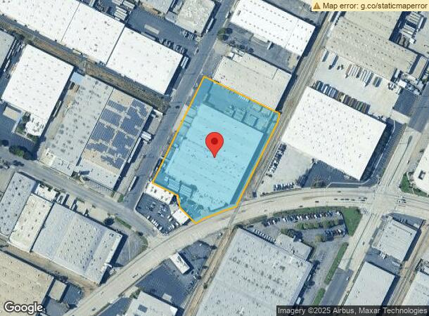  6625 E Washington Blvd, Los Angeles, CA Parcel Map