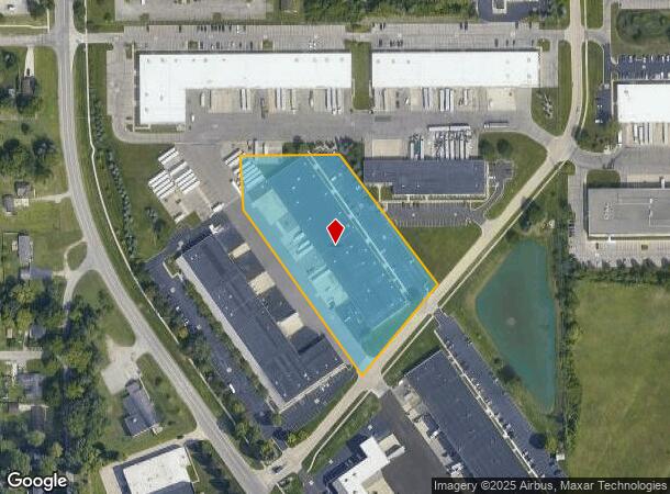 11700 Metro Airport Center Dr, Romulus, MI Parcel Map