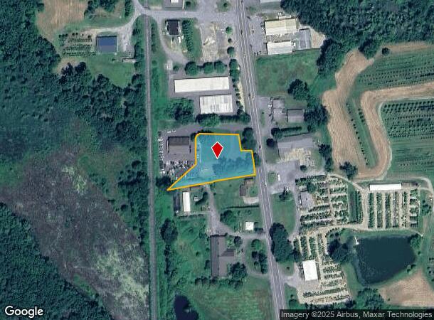  1849 N Main St, Sheffield, MA Parcel Map