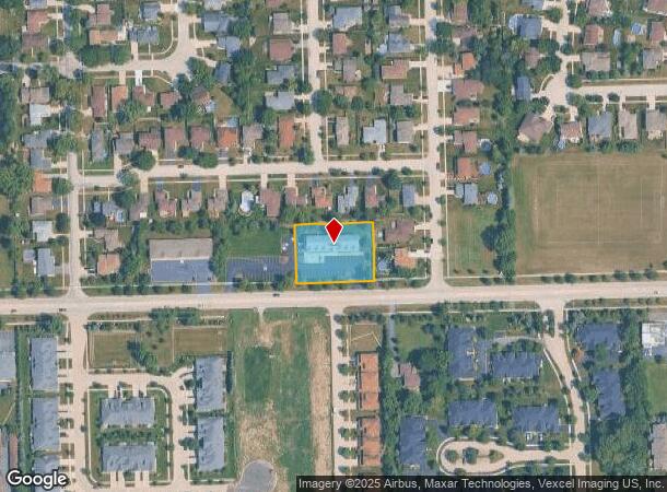  15295 W 127Th St, Lemont, IL Parcel Map