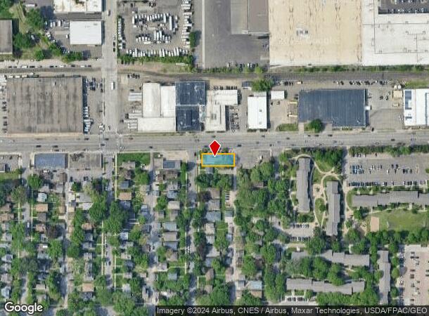  2606 E Hennepin Ave, Minneapolis, MN Parcel Map