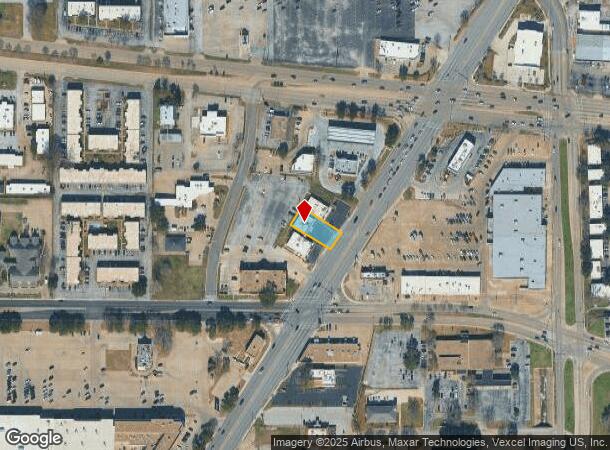  2216 S Cooper St, Arlington, TX Parcel Map