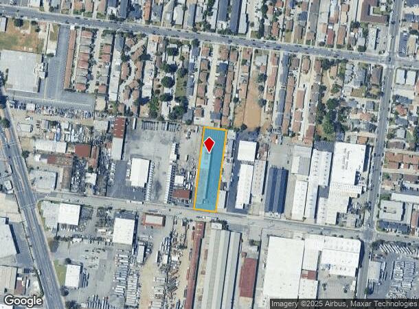  4843 Cecilia St, Cudahy, CA Parcel Map