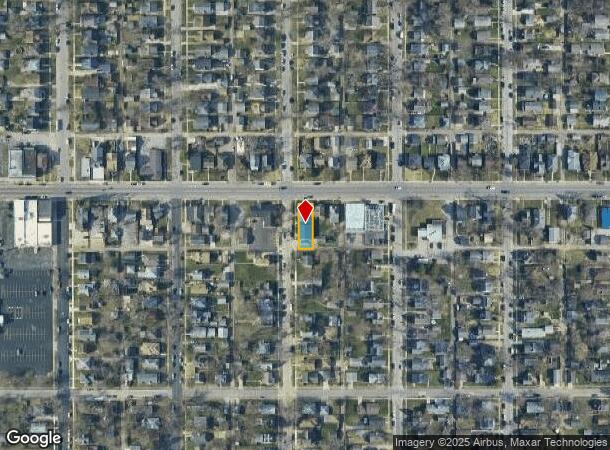  3302 Mishawaka Ave, South Bend, IN Parcel Map