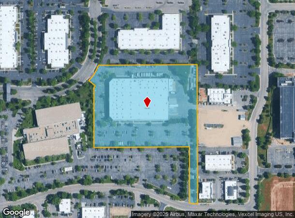 2100 S Silverstone Way, Meridian, ID Parcel Map