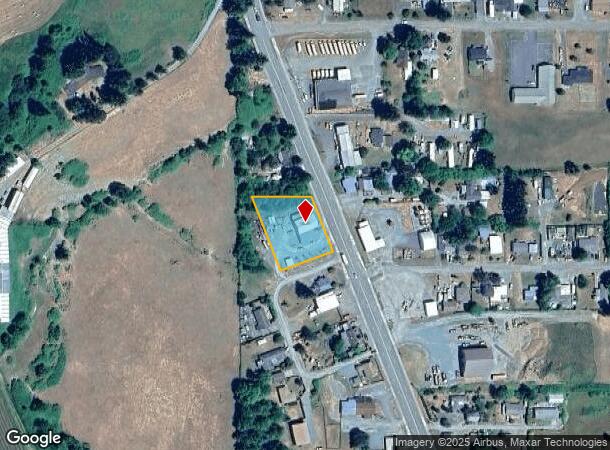 1890 Roseburg Rd, Myrtle Point, OR Parcel Map