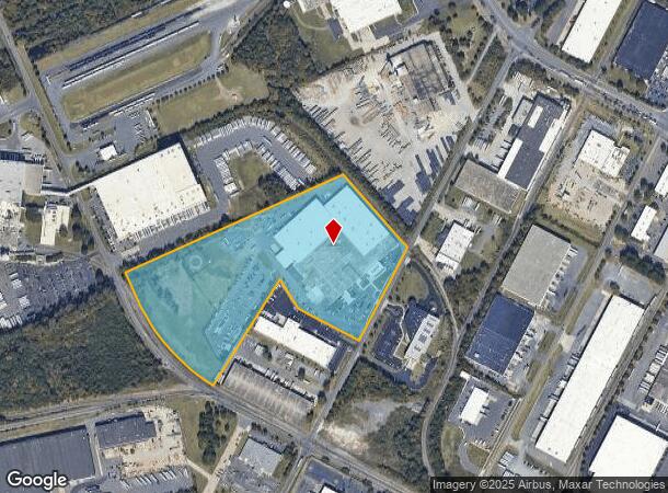  11524 Wilmar Blvd, Charlotte, NC Parcel Map