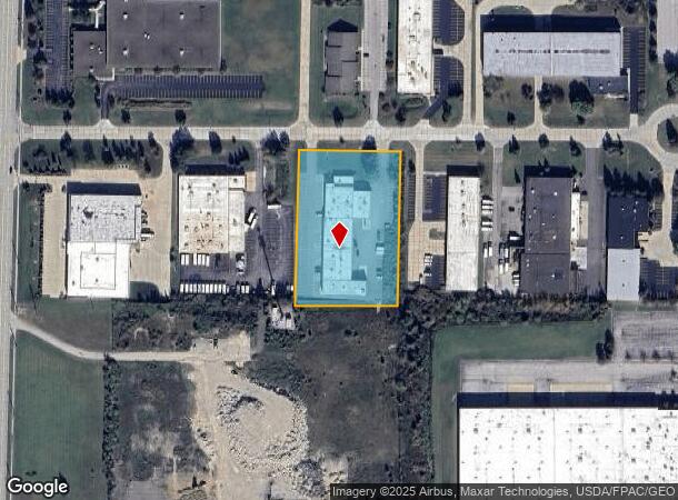 30300 Bruce Industrial Pky, Solon, OH Parcel Map