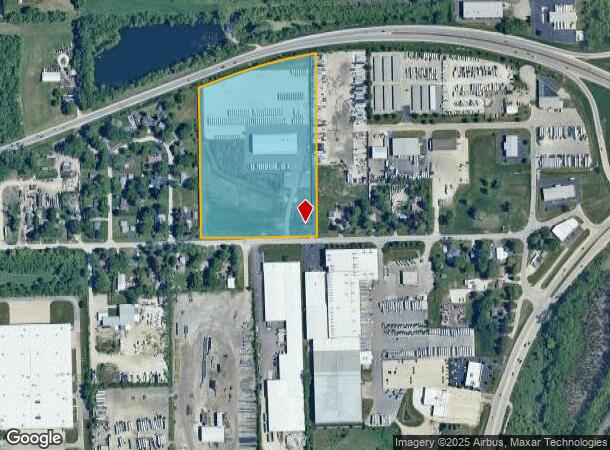  30 Baseline Rd, Montgomery, IL Parcel Map