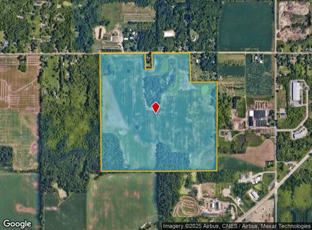 Bishop Hwy, Lansing, MI Parcel Map