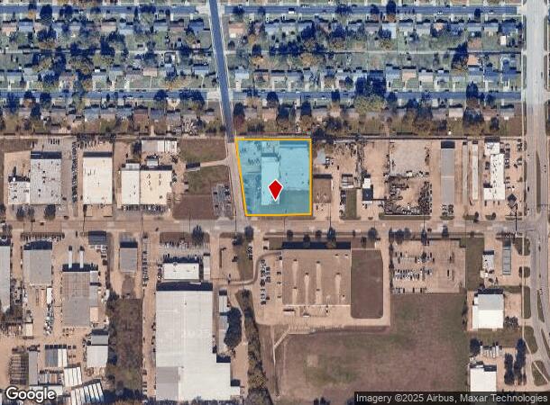  1101 E Walnut St, Garland, TX Parcel Map