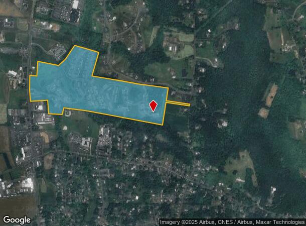 115 West Rd, Ellington, CT Parcel Map