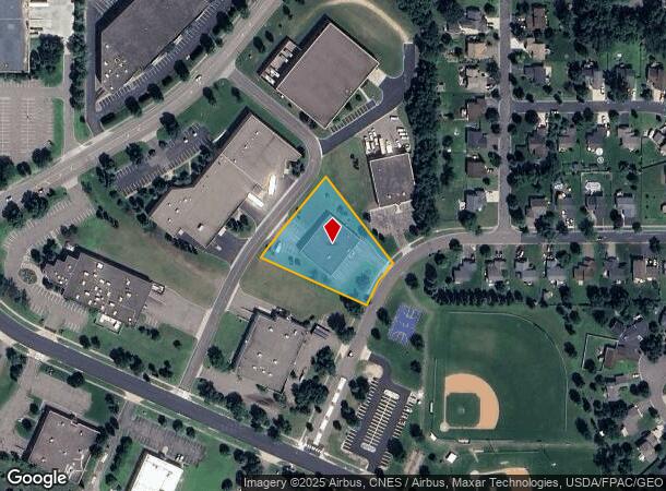 711 Weaver Blvd Nw, Anoka, MN Parcel Map