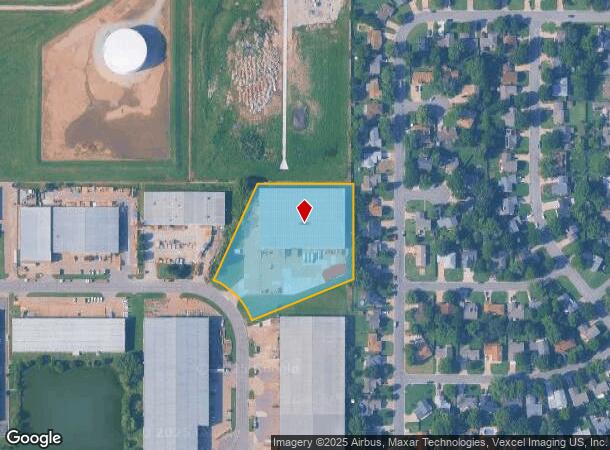  2510 S Eastmoor St, Wichita, KS Parcel Map