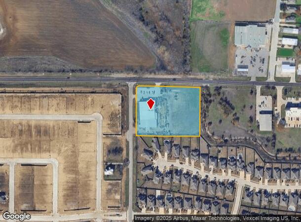  1429 W 1St St, Justin, TX Parcel Map