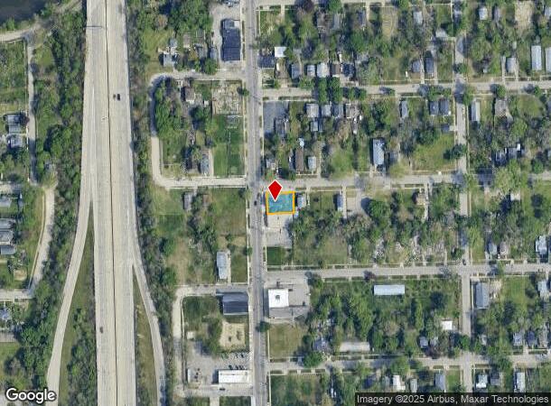  2218 Lewis St, Flint, MI Parcel Map