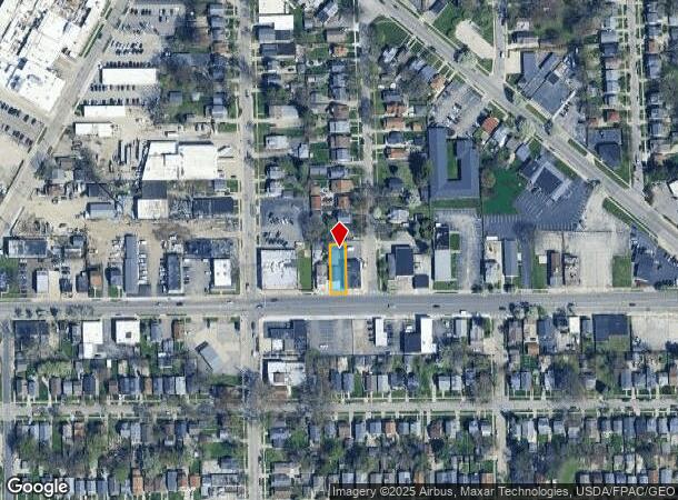 1838 W Sylvania Ave, Toledo, OH Parcel Map