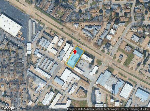  3630 W Pioneer Pkwy, Pantego, TX Parcel Map