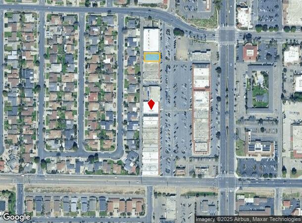  1517 1/2 Stowell Center Plz, Santa Maria, CA Parcel Map