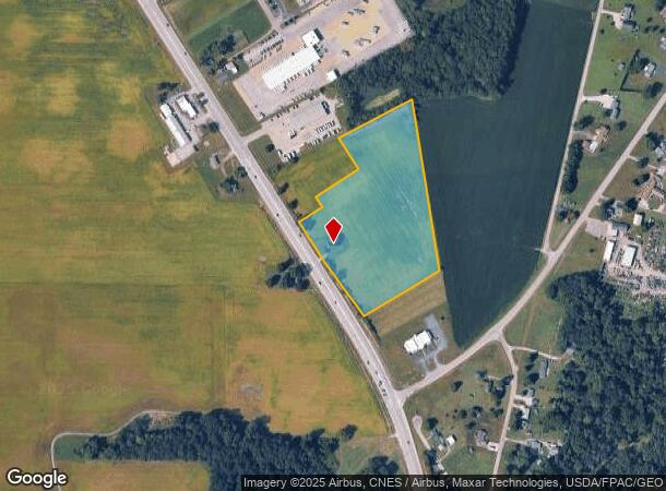  12714 Us Highway 250 N, Milan, OH Parcel Map
